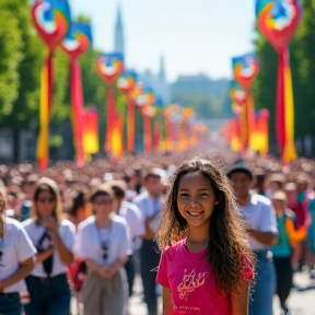 Pretty Flag Parade