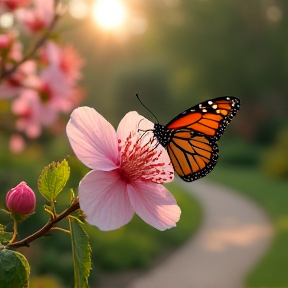 Flowers in the Garden