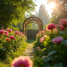 Flowers in the Garden