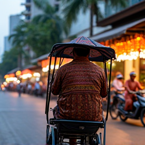 Naik becak