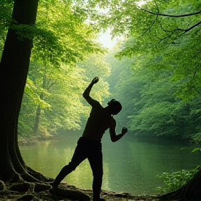 La forêt solitaire