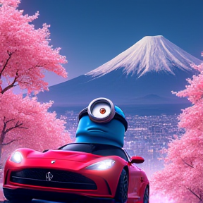 Mischievous Minion in Japan