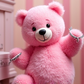 Doo Doo Doo Doo Doo Beary Pink