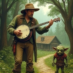 The Banjo Player's Journey