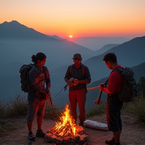 hiking realy pramuka dman satu banjar