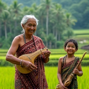 bunda dina marah