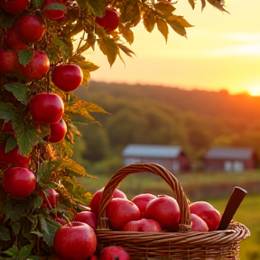 Red apples