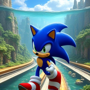 Sonic the hero