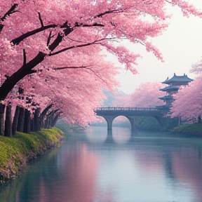 樱花的瞬间 (Cherry Blossom Moment)