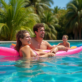 Domingo na Piscina