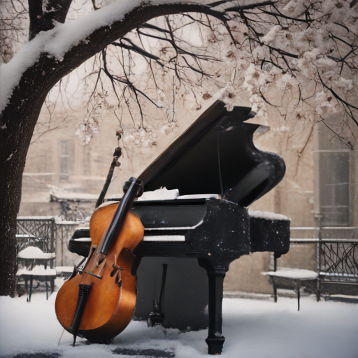 Douceur Printanière dans un Cocon de Neige