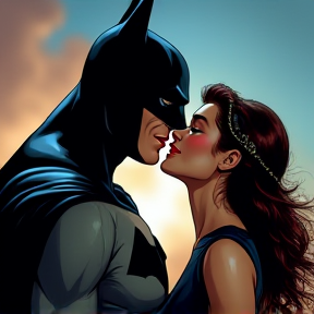 Batman Kissed Catwoman