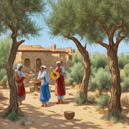 Land of the olive tree