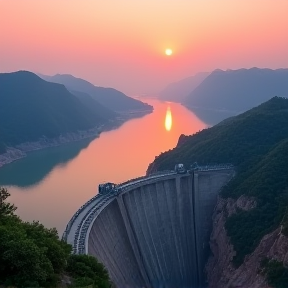 Three gorges dam