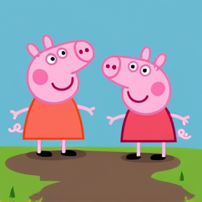 Pomni vs. Peppa Pig