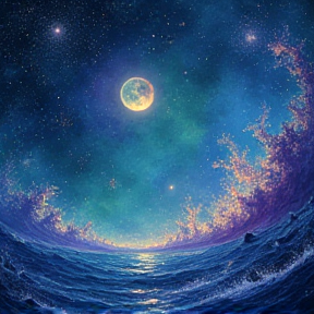 "Beneath the Starlit Tide"