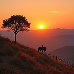 Sunrise on the Range