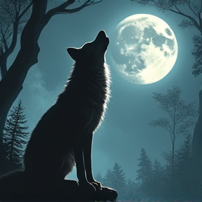 "Howls of the Fenrir Moon" (A hymn for the Wolf God and His Chosen)-fem