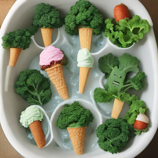 Kale Booty Nuts Toilet Ice Cream