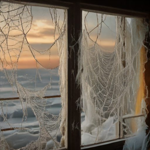 Frost Glänzt Im Morgentau