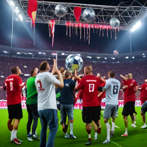 Disco im Stadion