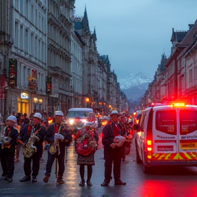 Rettungsdiesnt DRK FFM, die Bembelbande