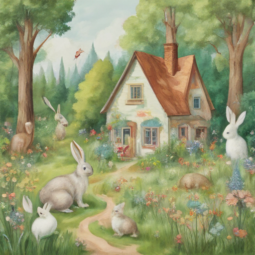 Lou et la maison des lapins