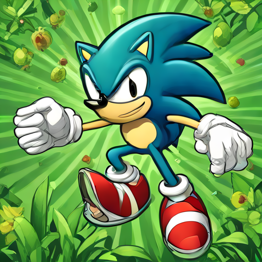 Epic Showdown- sonic vs peashooter