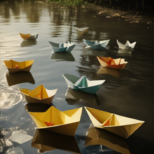 Paper Boats 