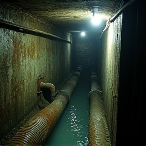 Through the Rusty Sewer