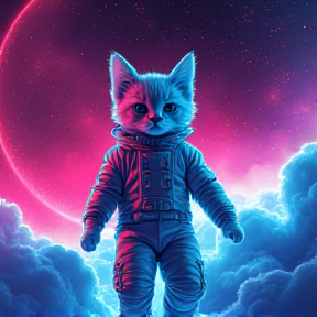 Outter Space Feline