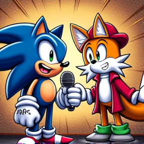 Bob & Larry vs Sonic & Tails - Ari Webb-Bryant Rap Battles