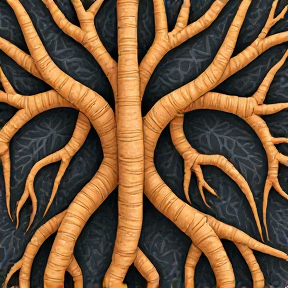 Tangled roots