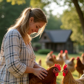 Chicken Love Blue