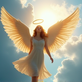 angel in the sky