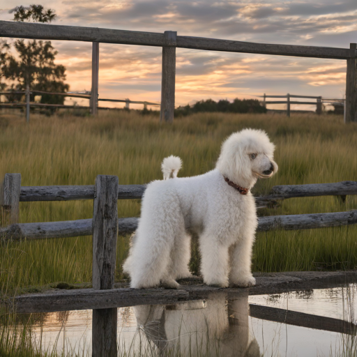 Old Barrett the Poodle