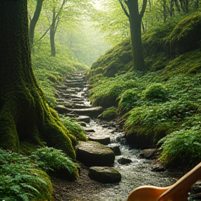 Ein Stein am Weg