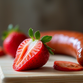 Strawberry Sausage Wonderland