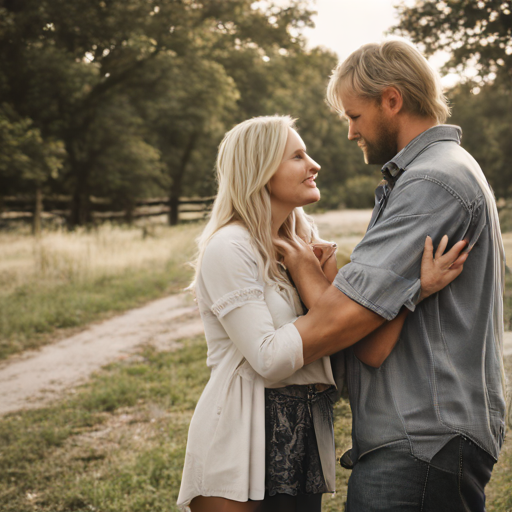 Blonde in White Bluff