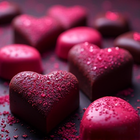 Heart-Shaped Chocolates