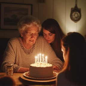 Oma Resi, 70 Jahre, Geburtstag