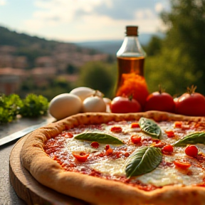 Pizza in Villa