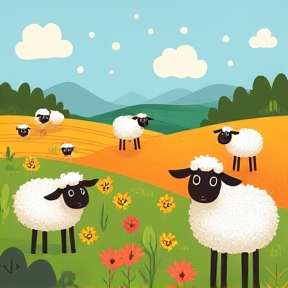 Baa Baa Black Sheep song for kids