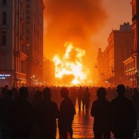 cries of fire victims in Los Angeles