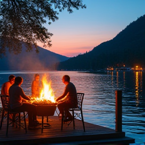 Auf dem Campingplatz in Kolberg