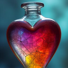 Heart in a bottle