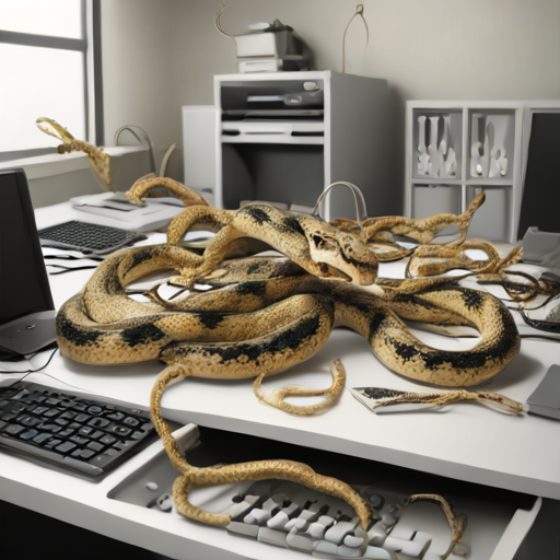 Snakes in the office 