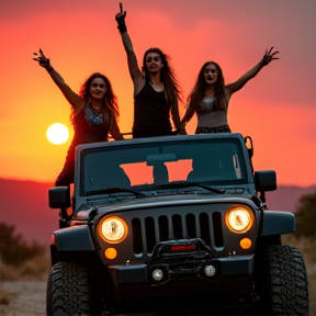 Feral Jeep Girls