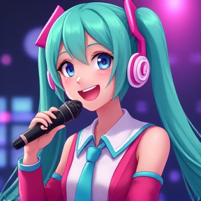 Hatsune Miku, la famosa vocaloid