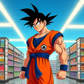 "Goku's Walmart Adventure"